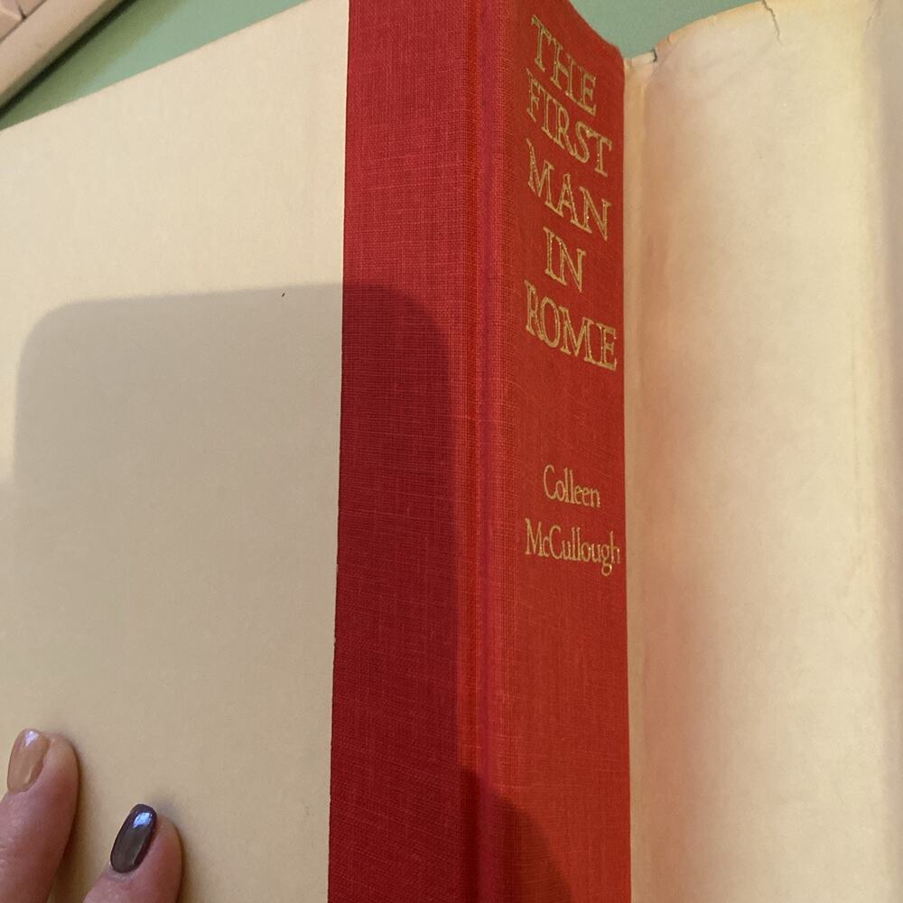 Colleen McCullough The First Man In Rome first edition - Picture 9 of 9